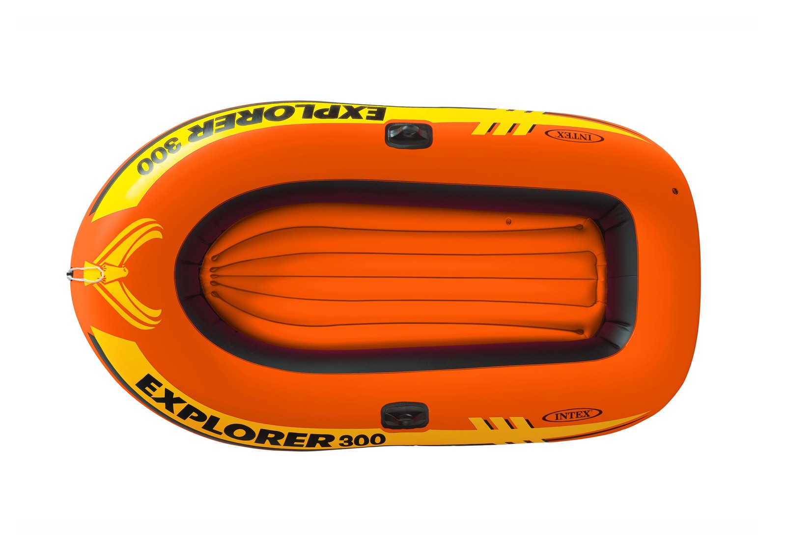 Intex Explorer 300 3Person Inflatable Boat Set with French Oars and Air Pump