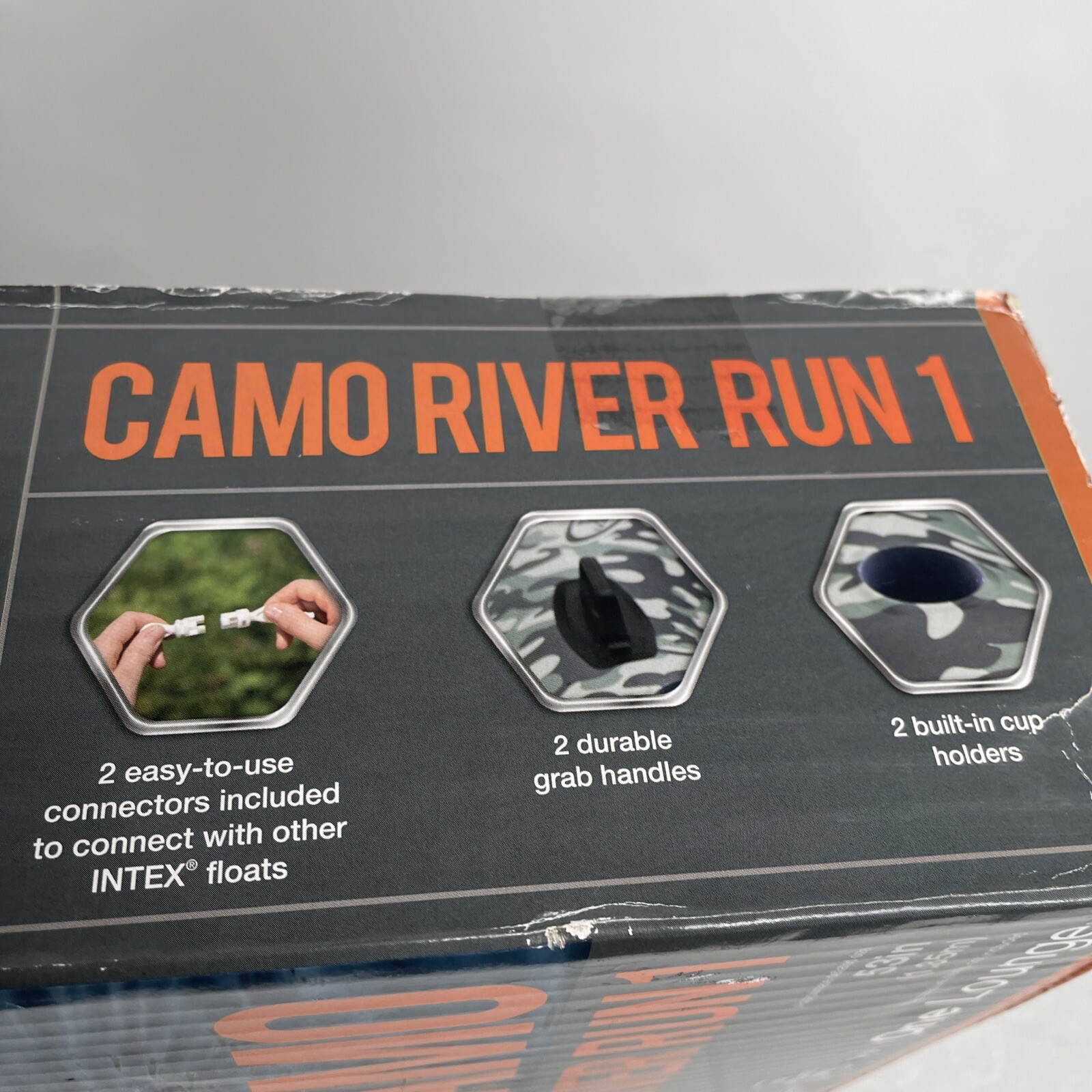 Intex River Run I Inflatable Float Lounge – Camo (58835EP)