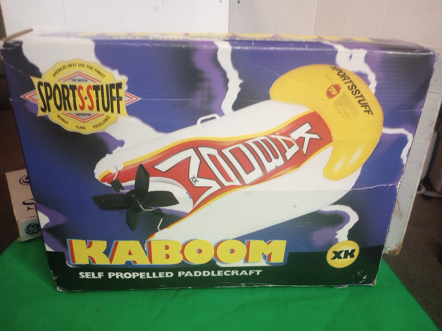 SPORTS-STUFF Kaboom XK Self Propelled Paddle Craft Inflatable Raft Float