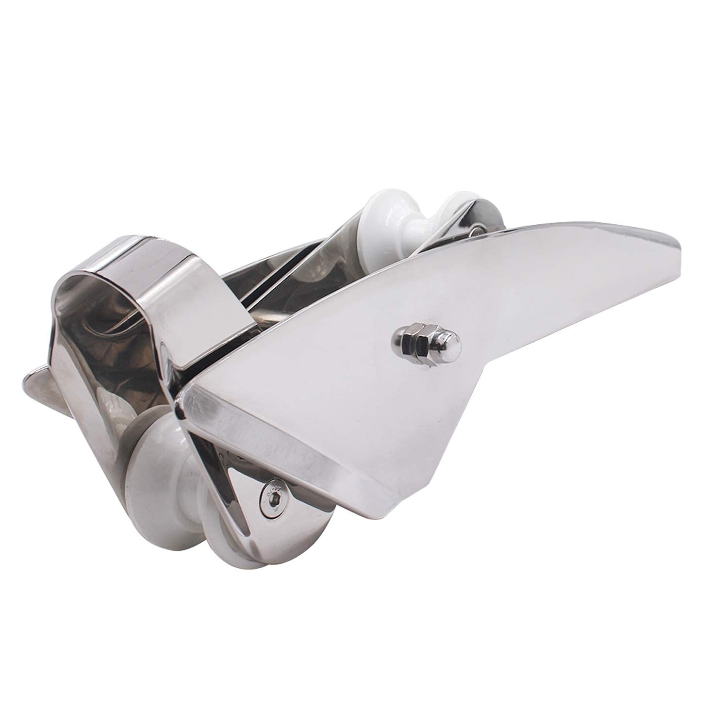 Shenghuiss 316 Stainless Steel Hinged Self Launching Bow Anchor Roller Pivoting
