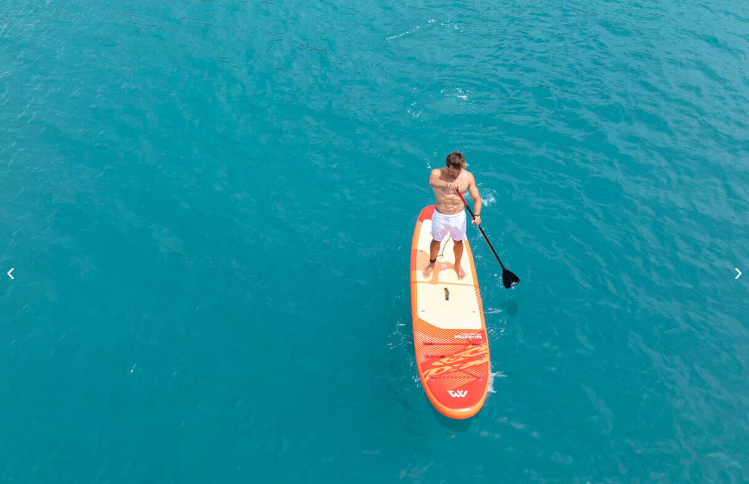 Aqua Marina 12.0′ Monster inflatable stand-up paddleboard with paddle