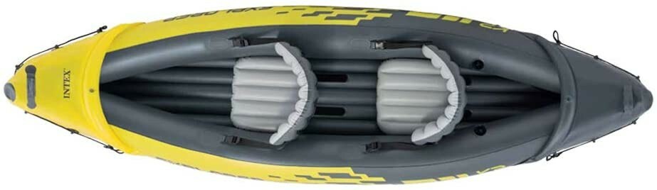 Intex Explorer K2 Kayak, 2-Person Inflatable Kayak Set with Aluminum Oars and Hi