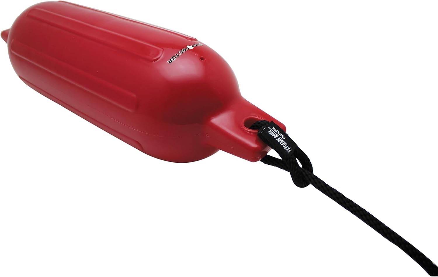 Protect Your Boat with 2 Inflatable Fenders – 4.5″ x 16″ Bright Red Pack