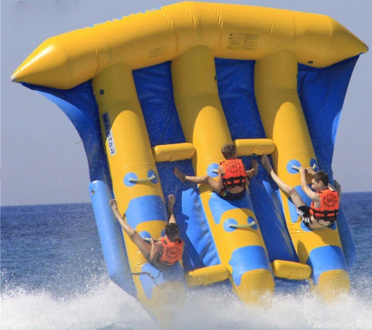 Inflatable Fly Fish Towable Banana Boat Tube For water sports Game Stimulation