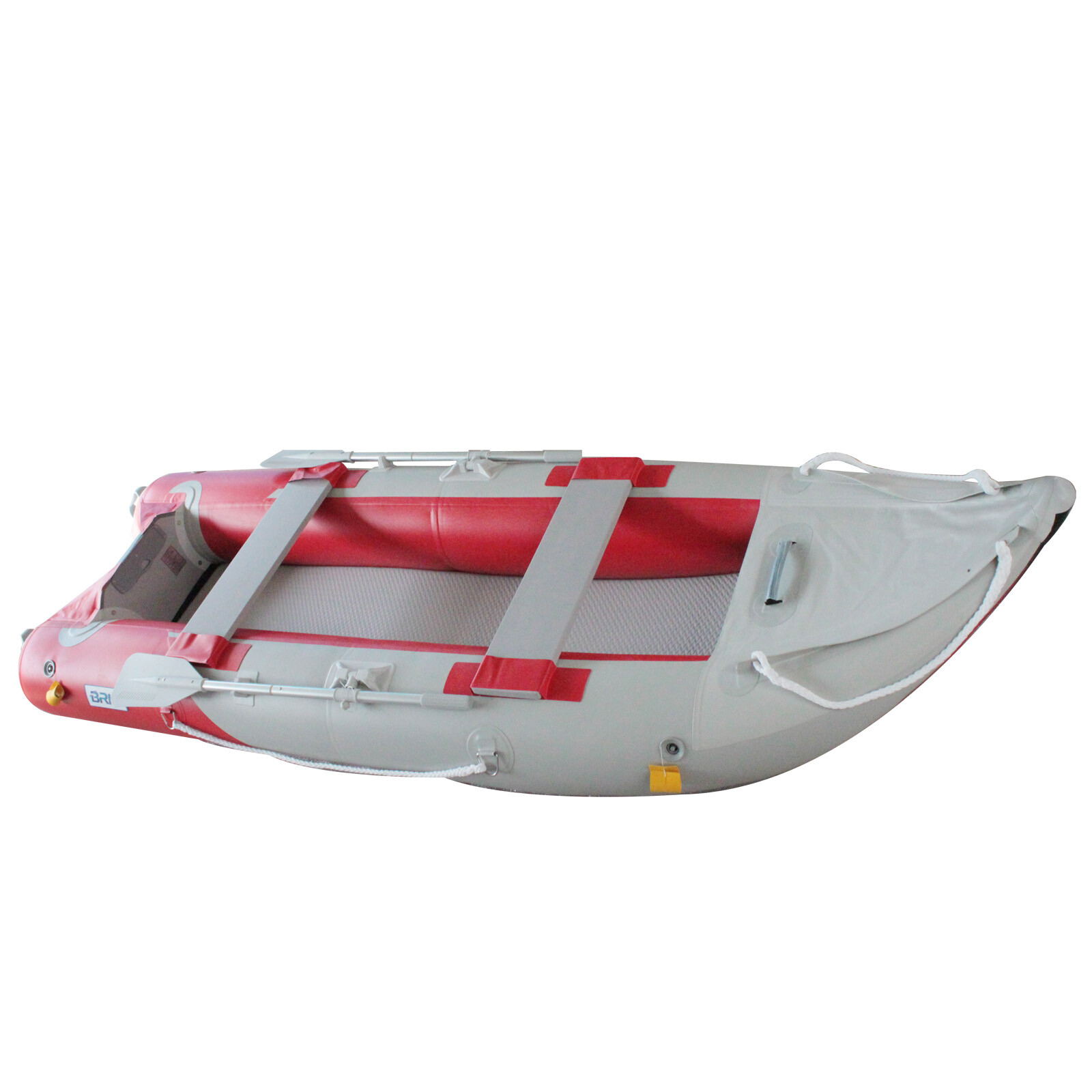BRIS 12ft Inflatable Kayak Fishing Tender Inflatable Canoe Boat With Air Floor