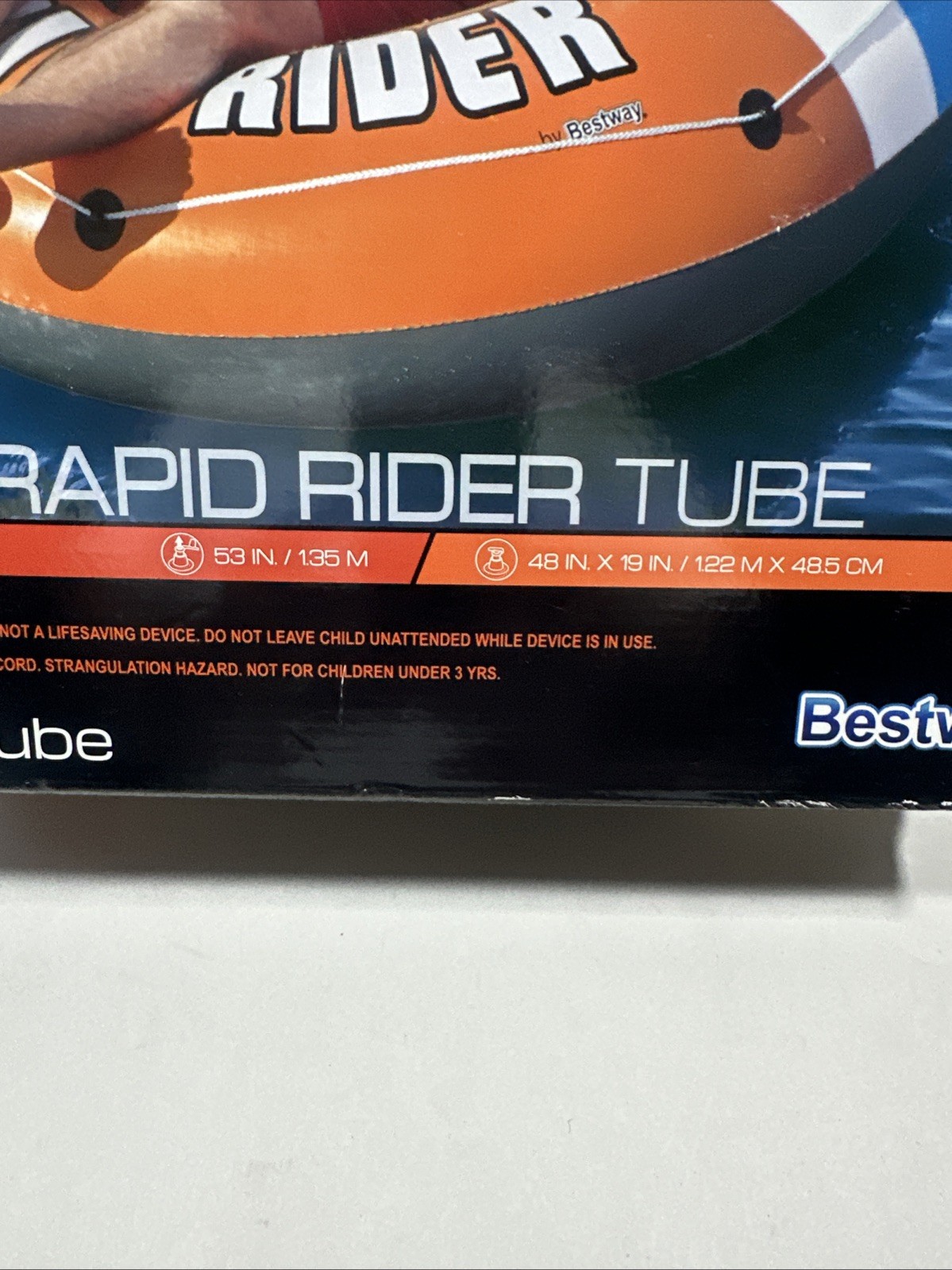Bestway BUC-EE’s Hydro-Force Rapid Rider Tube Red, White and Blue 53″ BRAND NEW