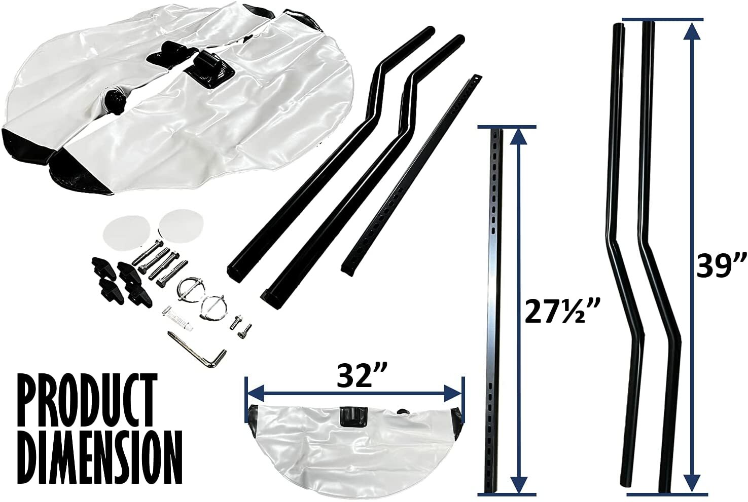 Bargain Marine Boat Kayak Canoe Outrigger Stabilizer System PVC Inflatable Float