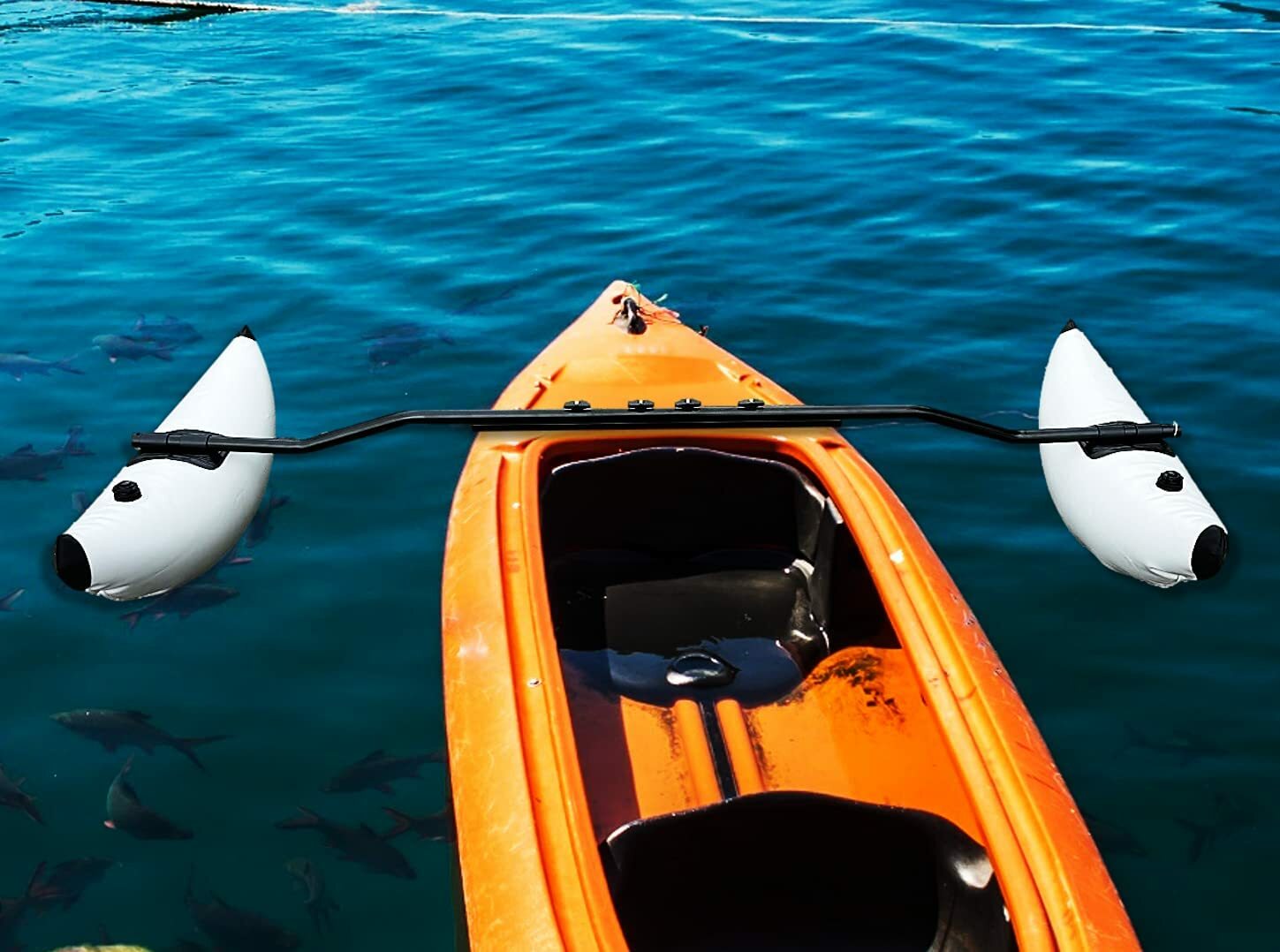 Bargain Marine Boat Kayak Canoe Outrigger Stabilizer System PVC Inflatable Float