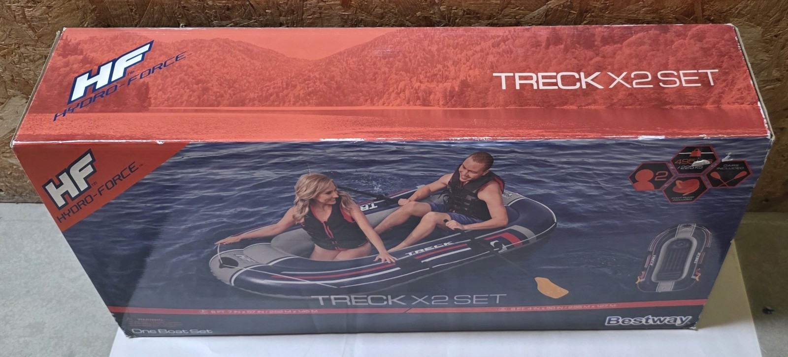 Bestway Hydro-Force Trek X2 Set 8 ft. Brand-New
