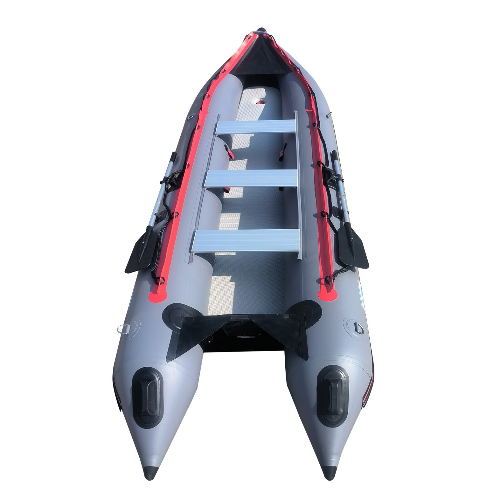 BRIS 14.5Ft Heavy Duty Inflatable Kayak Boat Tender Inflatable Canoe Dinghy
