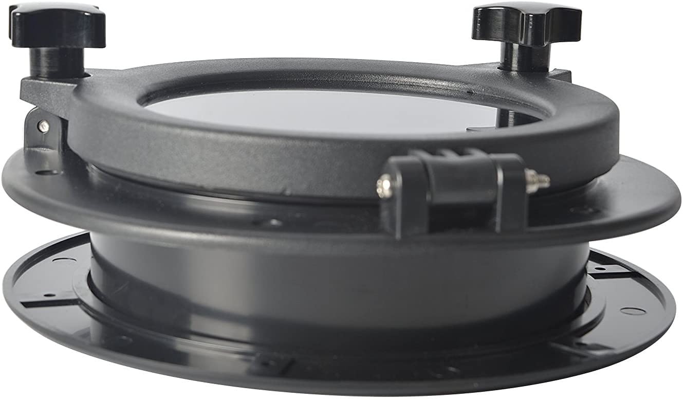 Amarine Made Pair Of Boat Yacht Round Opening Portlight Porthole 10 Replacement