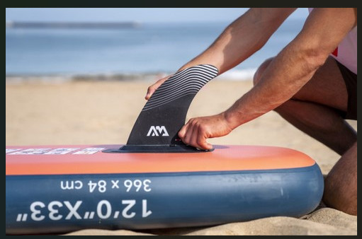 Aqua Marina 12.0′ Monster inflatable stand-up paddleboard with paddle