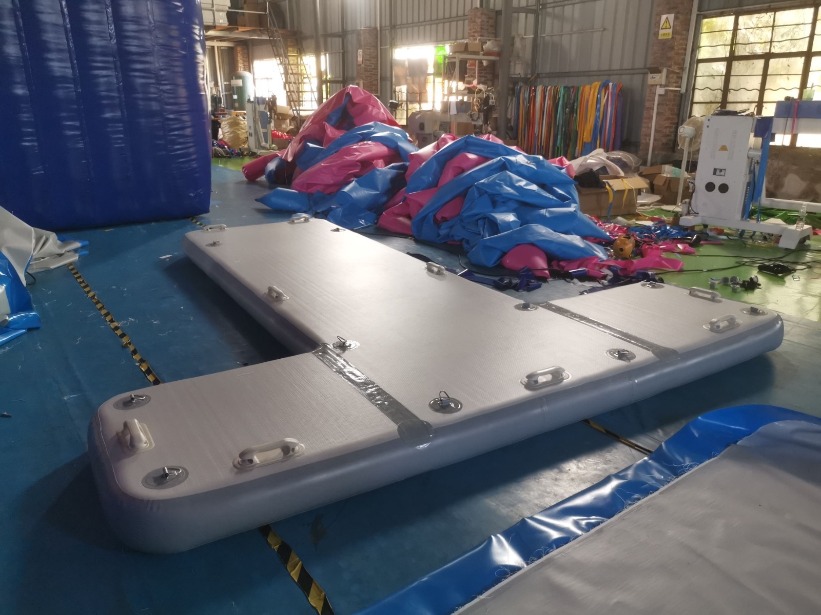 Inflatable Floating Commercial Grade PVC Fishing Platform Jet Ski Boat Dock Pier