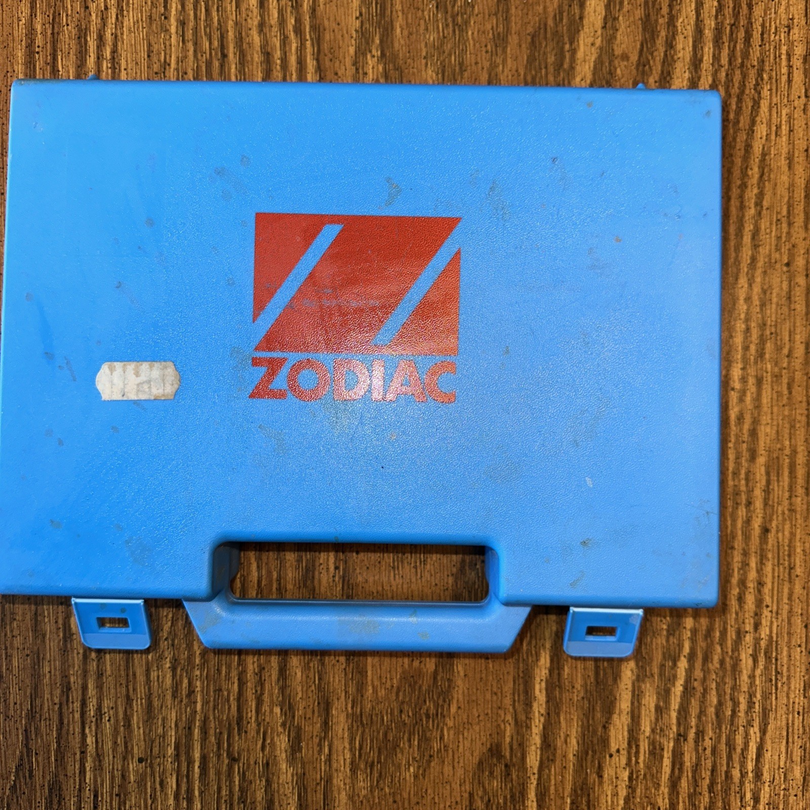 OEM Vintage Zodiac Inflatable Boat spare parts and Repair Kit box Blue PreOwnd