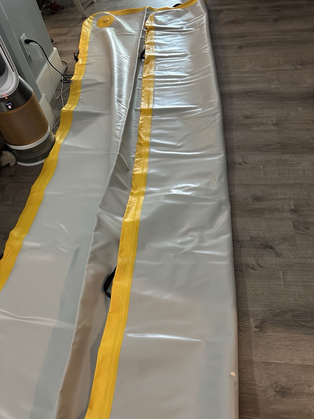 12’ X 6’ Inflatable Floating Dock Platform YELLOW