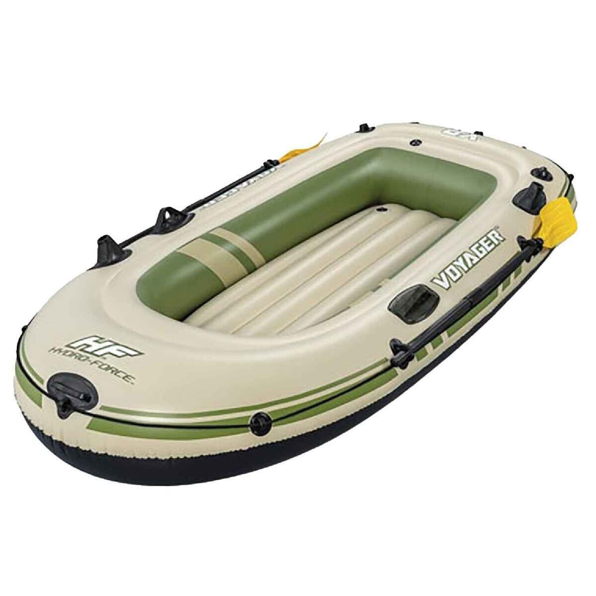 Hydro-Force Voyager X2 Inflatable Raft Set w/ Paddles Pump & Rope 7’7 Brand New