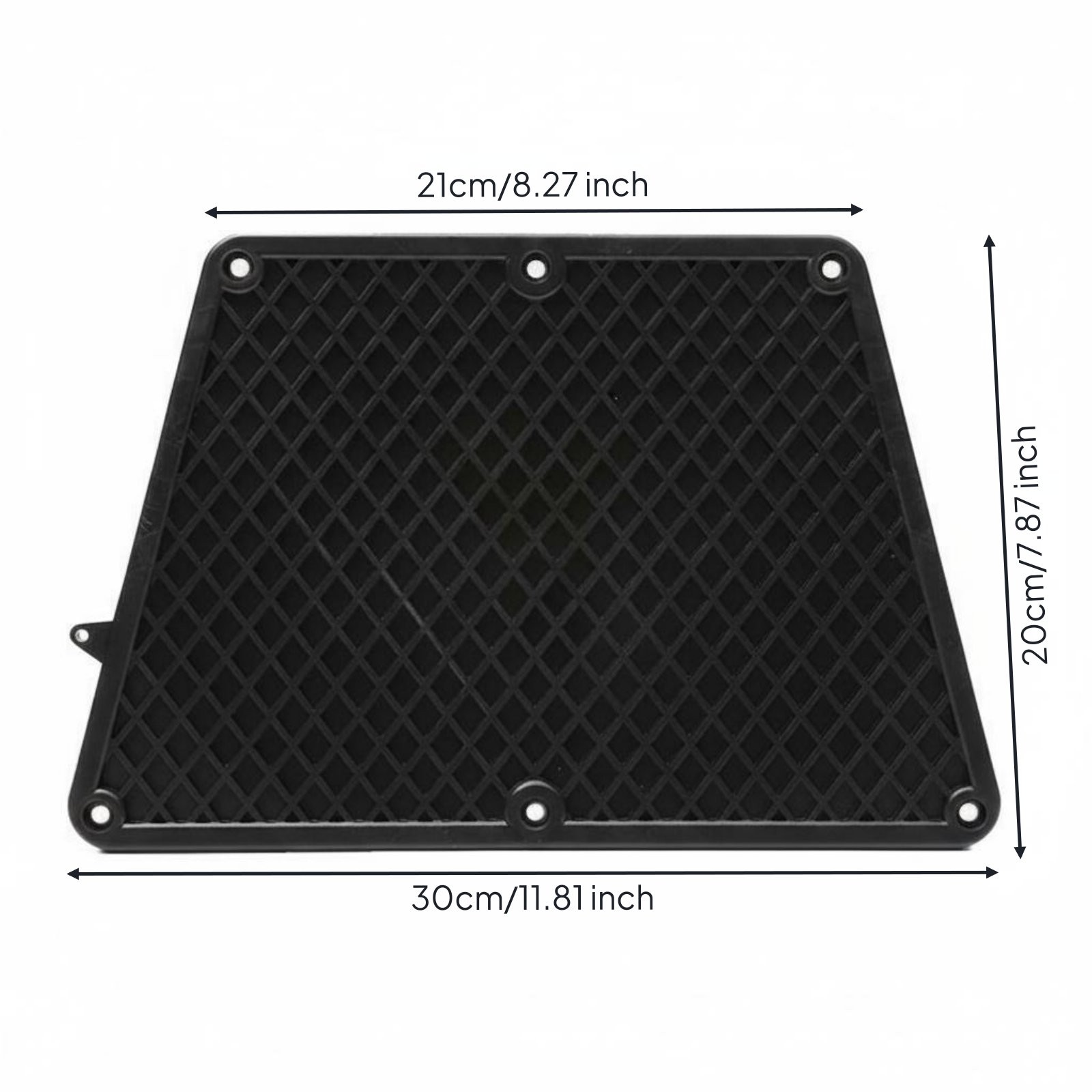 Trapezoid Engine Mount Pad Waterproof Inflatable Boat Transom Pad Lightweight