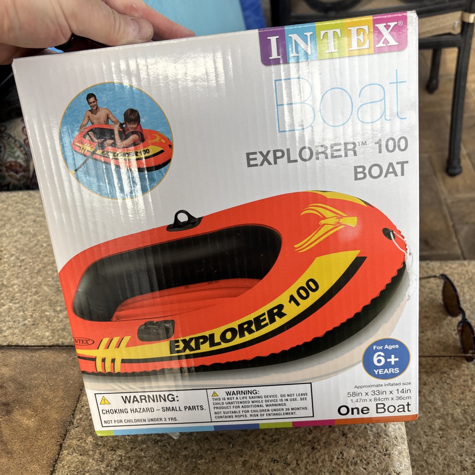 Intex Explorer 58329EP Inflatable Boat Series