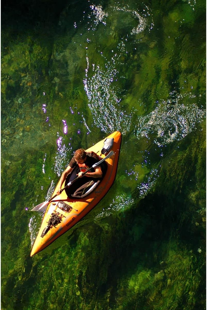 Durable Lagoon1 Inflatable Kayak: 250 lb Capacity & Quick Setup for Adventurers