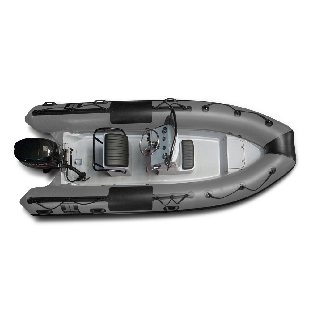 520R-PT (17’6″) Patrol Series (Rigid Hull) Inflatable Boat w/ Suzuki 70hp