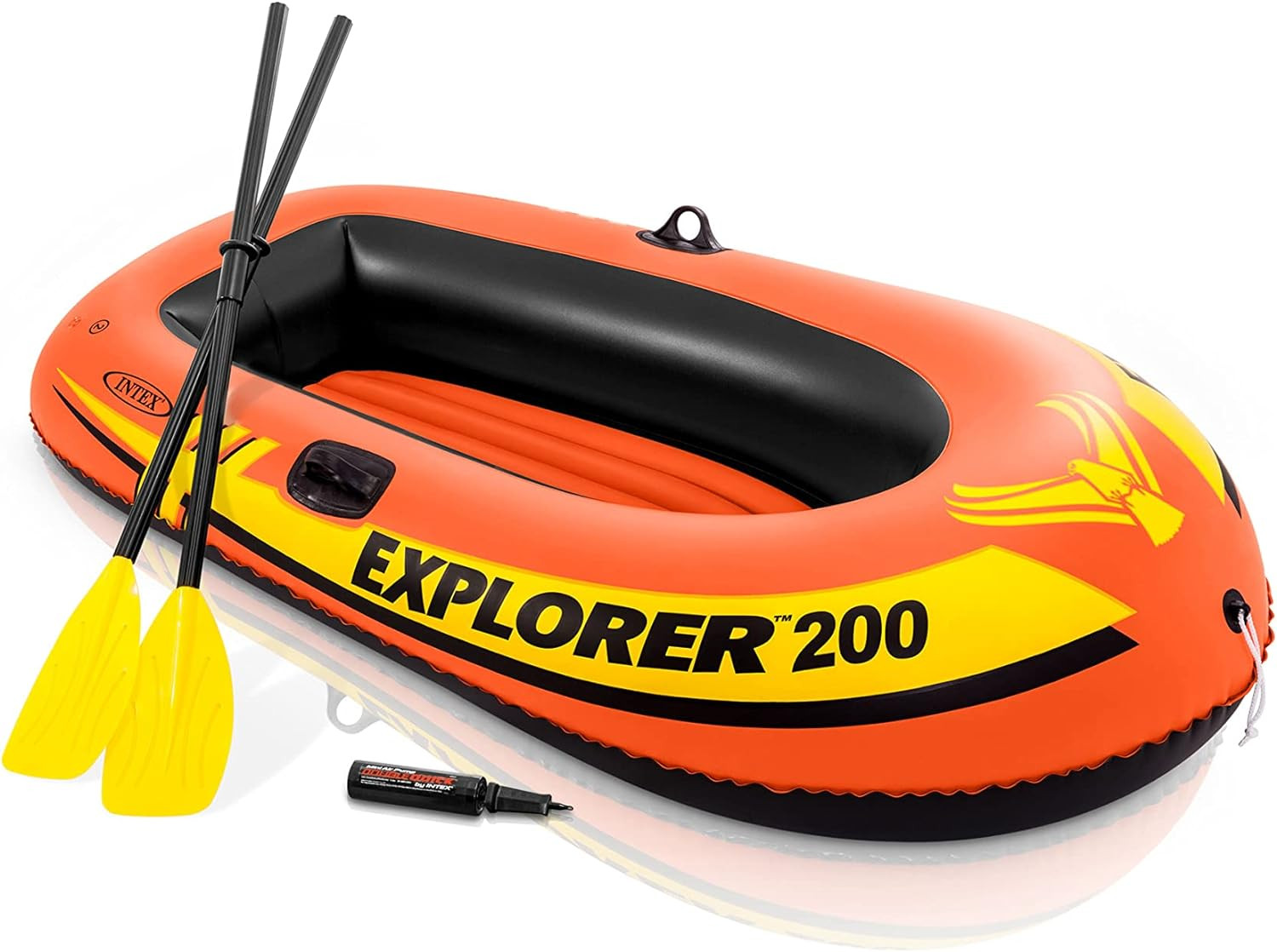 Bote Inflable Con Remos Balsa Bote De Pesca Resistente Durable Bomba De Aire