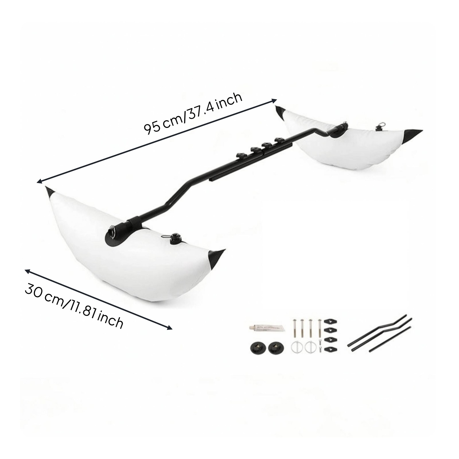 Kayak Buoyancy Stabilizer Kit Removable Inflatable Stabilizer Kit Lightweight