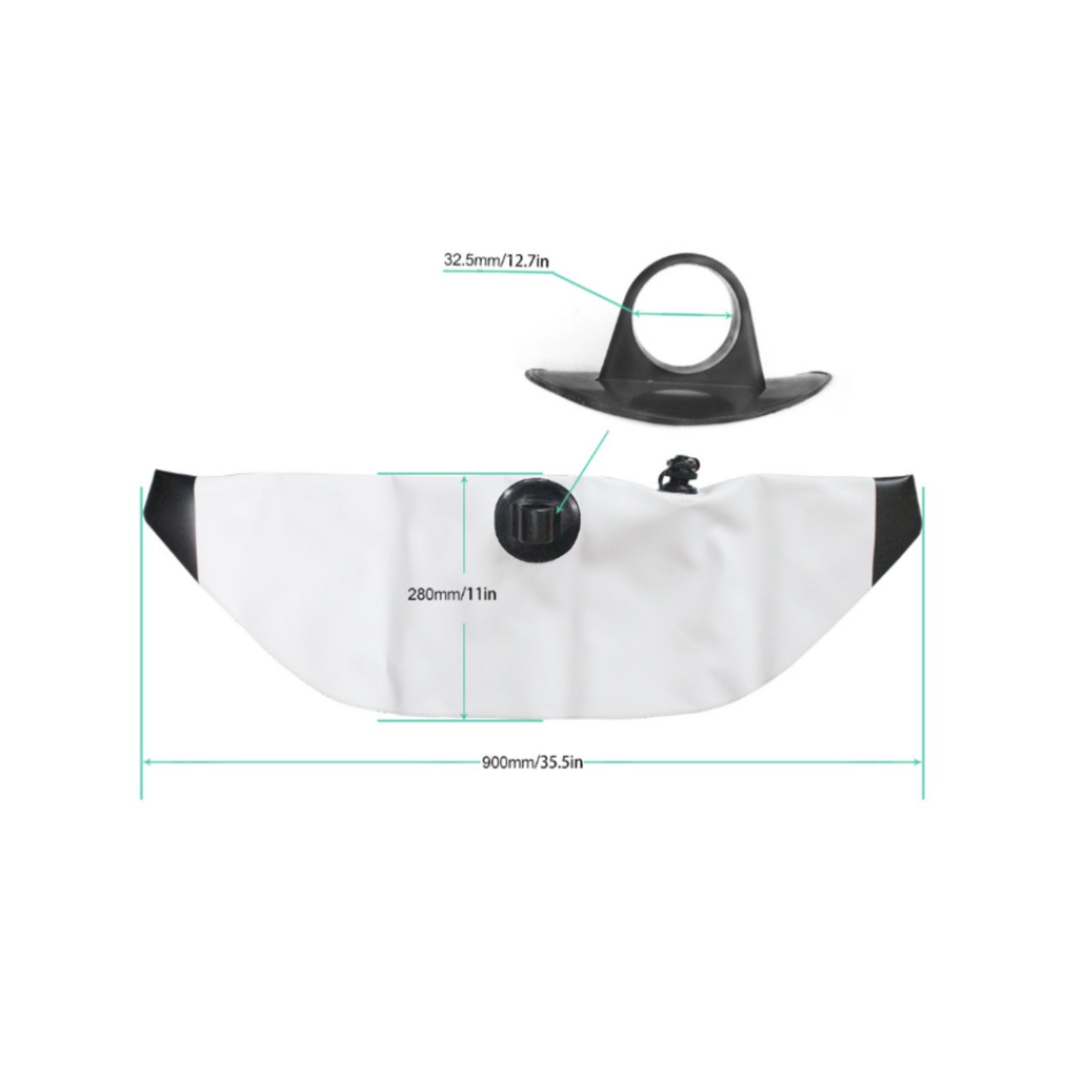 Inflatable Kayak Stabilizer Buoy Lightweight Balance Assistance Buoy Kit