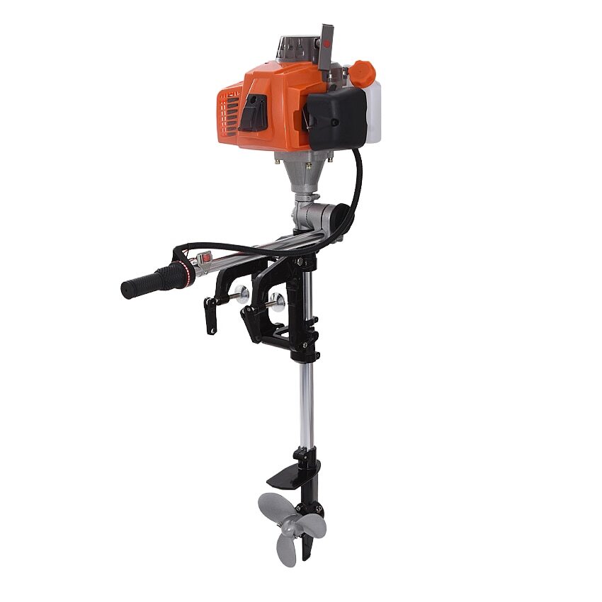 Boat Gasoline Oil Engine 4 Stroke 2HP 4HP Outboard Motor for Boat 2 Stroke