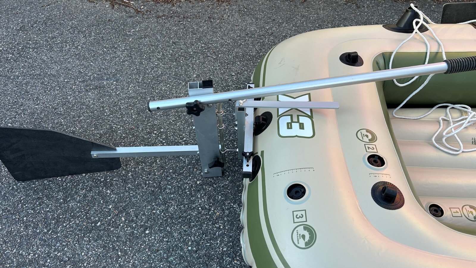 Inflatable Sailboat — Bestway Voyager X3 Hull and Sailboats To Go Sail Kit
