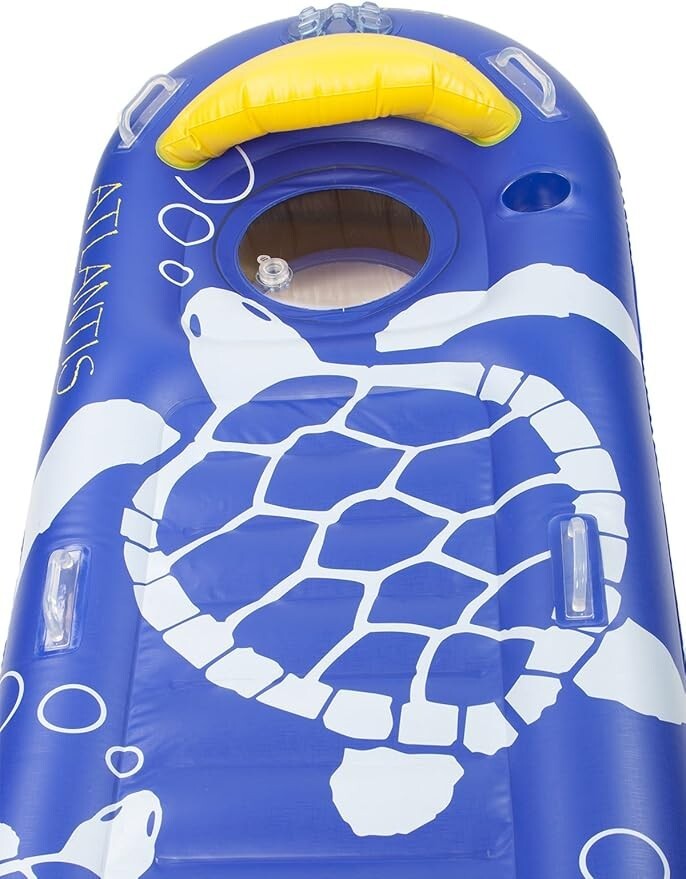 Sea Window Atlantis – Snorkeling Raft with Video Mount and Cupholder