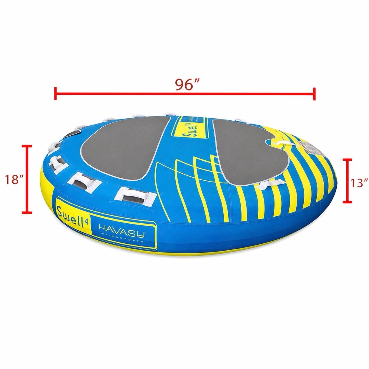 Towable Tube for Boating 1-4 Rider Boating Tubes Towable Water Sport Boat Jetski