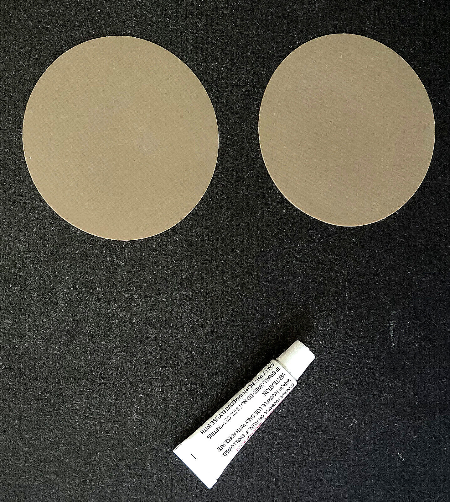 2x Vinyl Repair Patch+Glue Set: Inflatables Boat Water Toy Raft Dinghy Kayak PVC