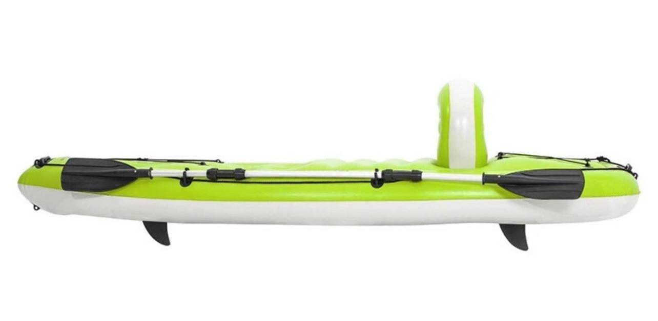 Bestway Hydro-force Inflatable Koracle Fishing kayak Boat Complete Set with Pump