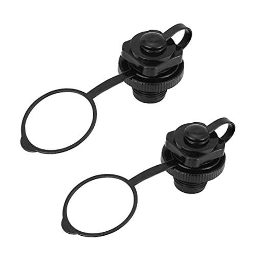 Inflatable Boat Air Valve,2PCS Inflatable Boat Replacement Caps Boat Spiral