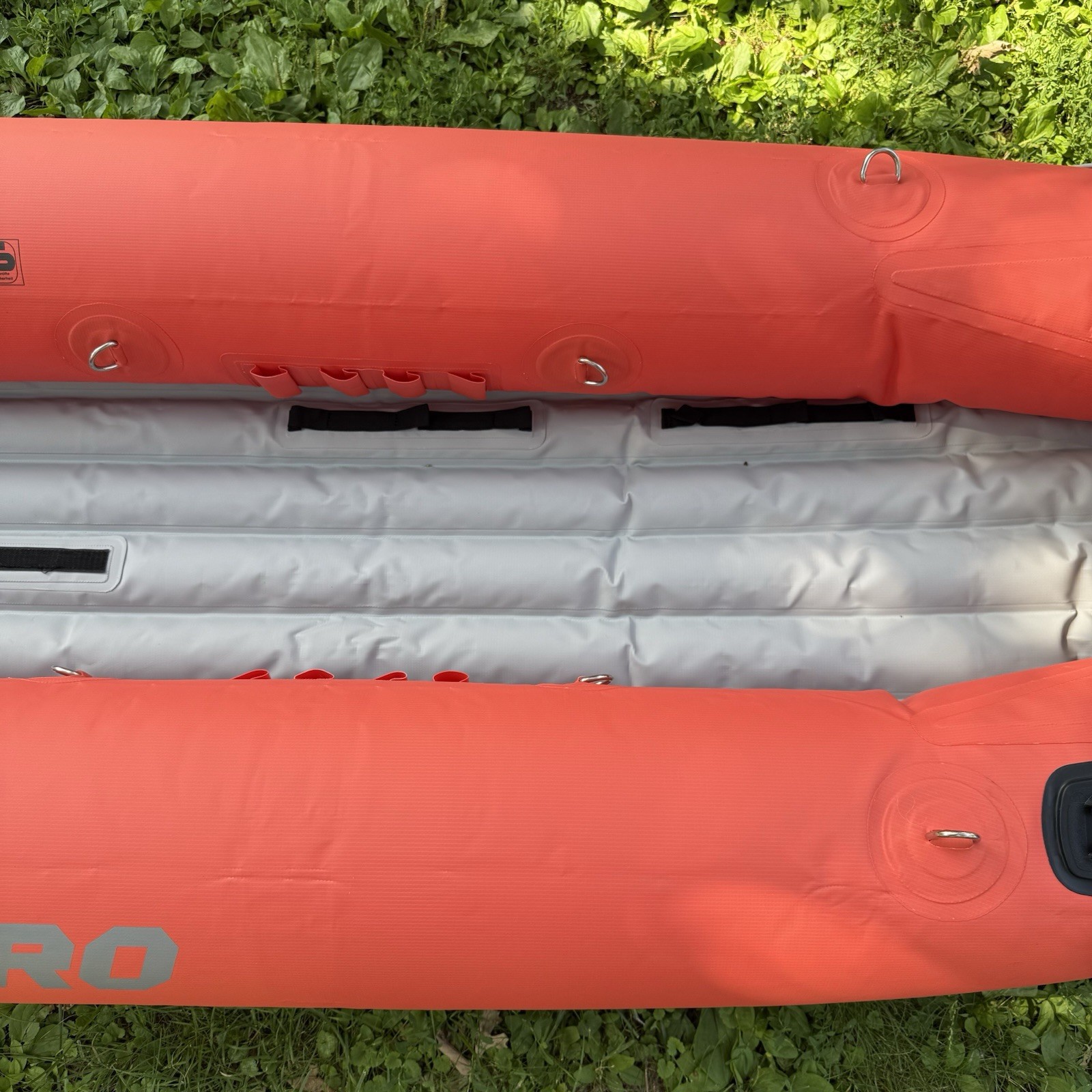 Intex Excursion Pro K2 Inflatable Kayak 2-Person Fishing Boat Orange – Hull Only