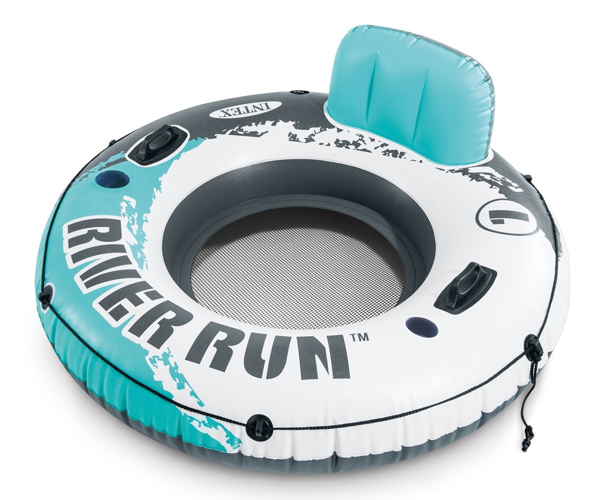 Intex Aqua River Run 1 Inflatable Floating Lake Tube 53inch Diameter 2 Pack