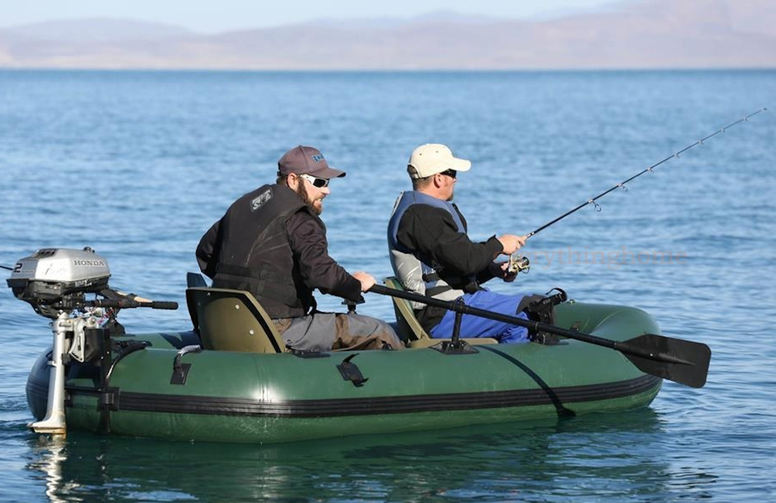 Sea Eagle STS10 Pro Package Stealth Stalker Inflatable Fishing Boat Motor Mount
