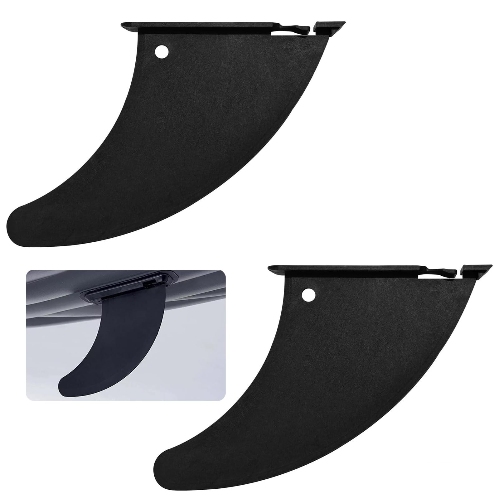 Skeg Fin Rudder for Intex Inflatable Kayaks – Standard Directional Fin, Fits K1