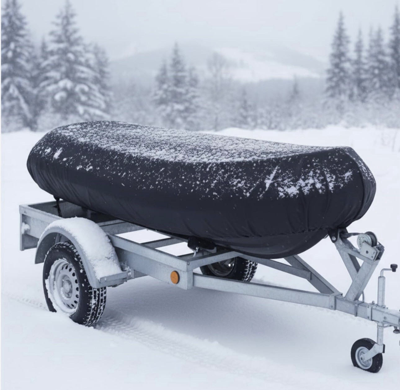 inflatable Dinghy Boat Cover 13-14 Ft