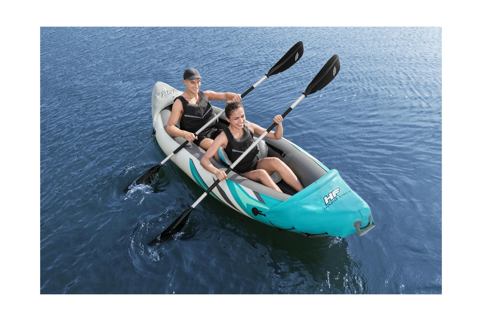 Bestway Hydro Force Inflatable Kayak Set | Includes Seat, Paddle, Hand Pump, …