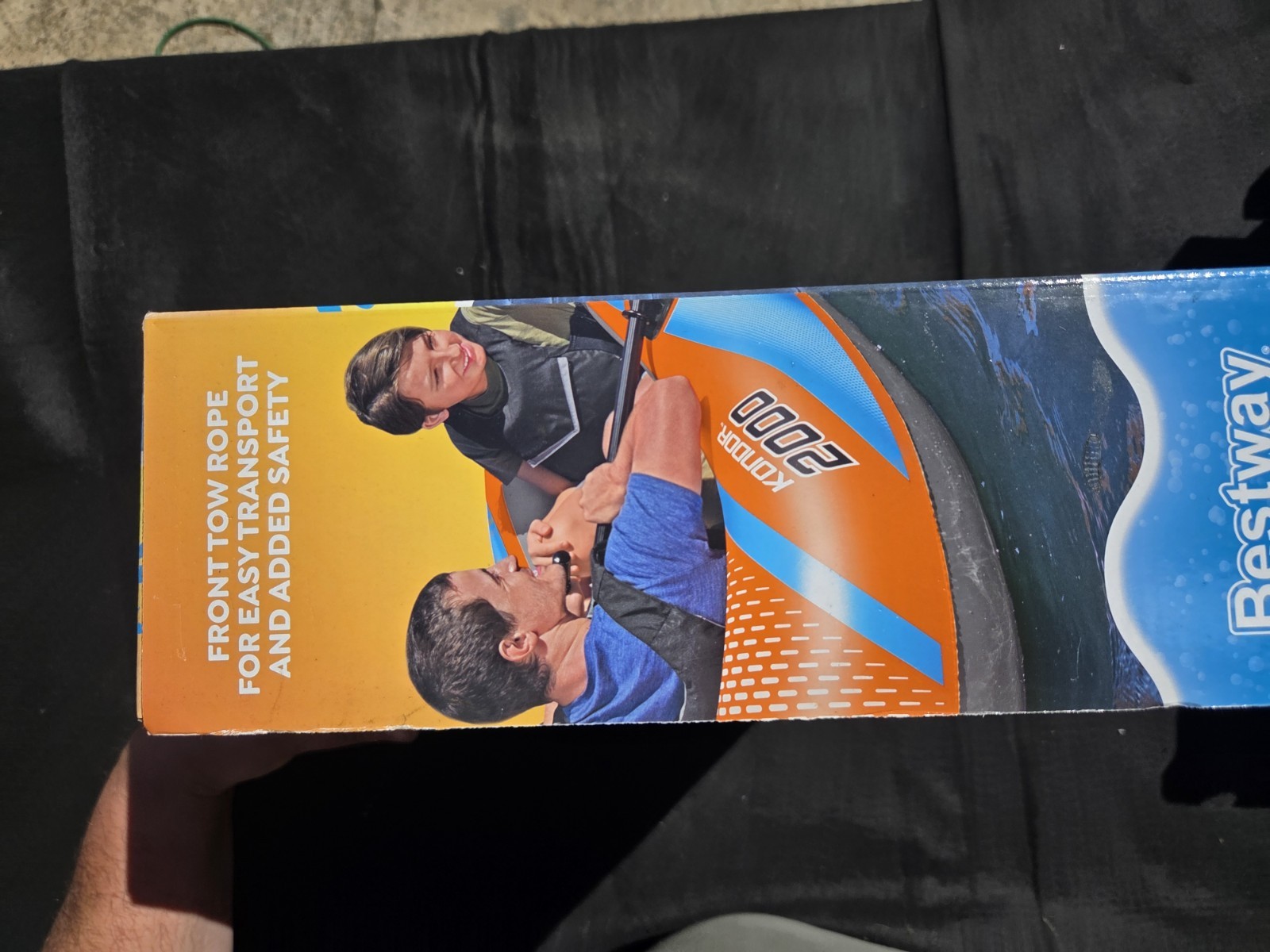 H20 Go Kondor 2000 Raft New Includes Boat, Pair Of Oars Foot Pump inflatable