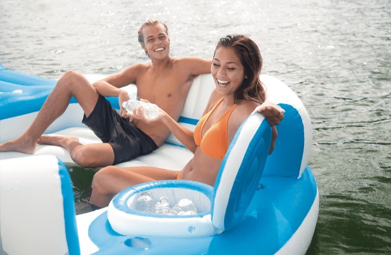 Intex Splash ‘N Chill Inflatable Lake Island Float 56299WL for Pool/Lake 🆕