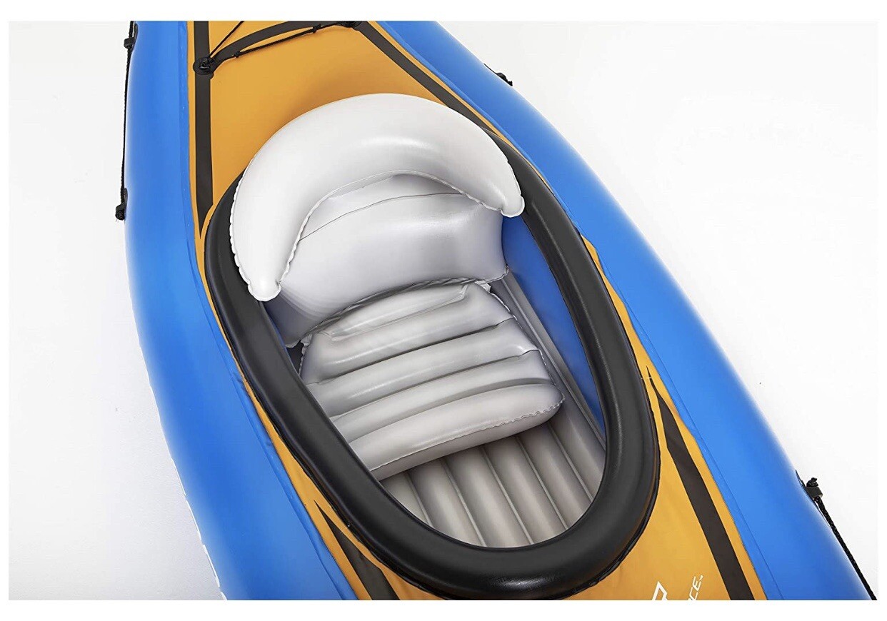 Bestway Hydro-Force Cove Champion Inflatable Kayak Set W/ Paddle, Pump, & More!
