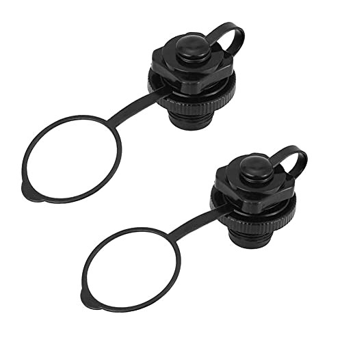Inflatable Boat Air Valve,2PCS Inflatable Boat Replacement Caps Boat Spiral
