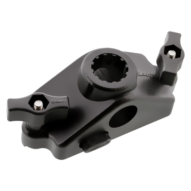 Scotty 343-Bk 343 Locking Gunnel Track Mount