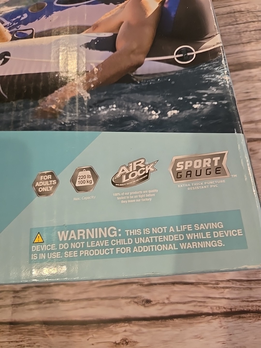 Intex River Run I Sport Lounge 53 inch Inflatable Water Float New-Sealed (Shelf)