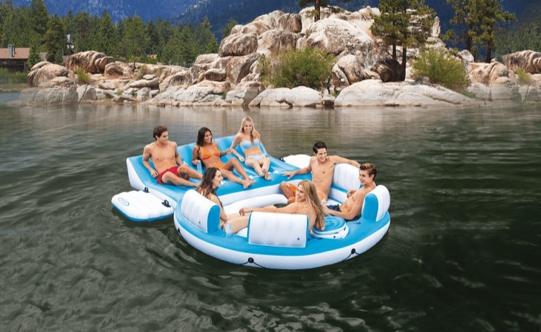 Intex Splash ‘N Chill Inflatable Lake Island Float 56299WL for Pool/Lake 🆕