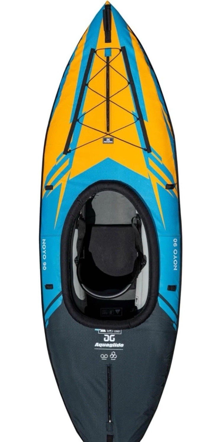 Noyo 90 Solo Covered Kayak—Stay Dry on Your Next Adventure, 1-Person Capacity