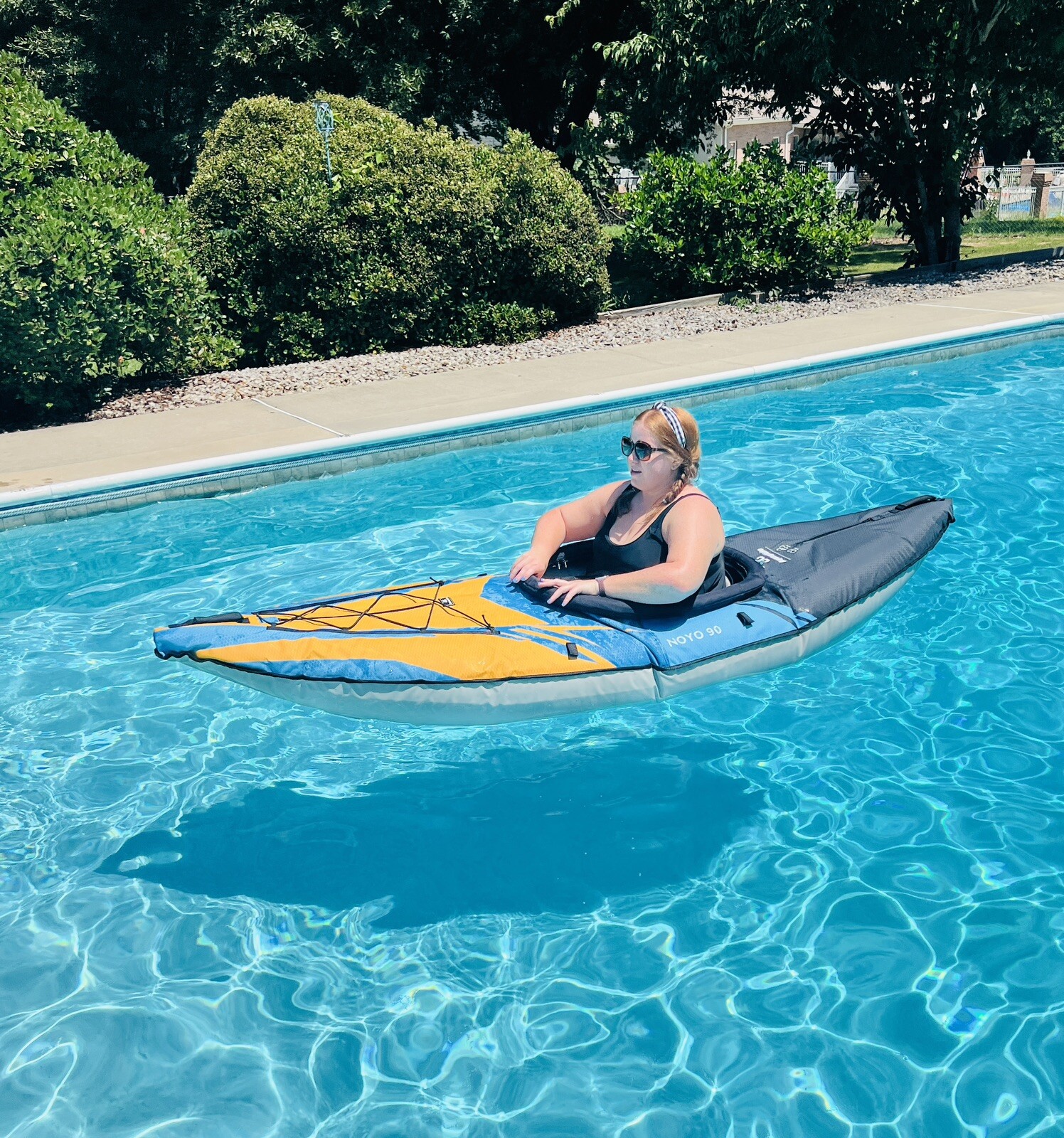 Noyo 90 Inflatable Kayak – 1 Person Touring Kayak – Weighs Just 21 Pounds!