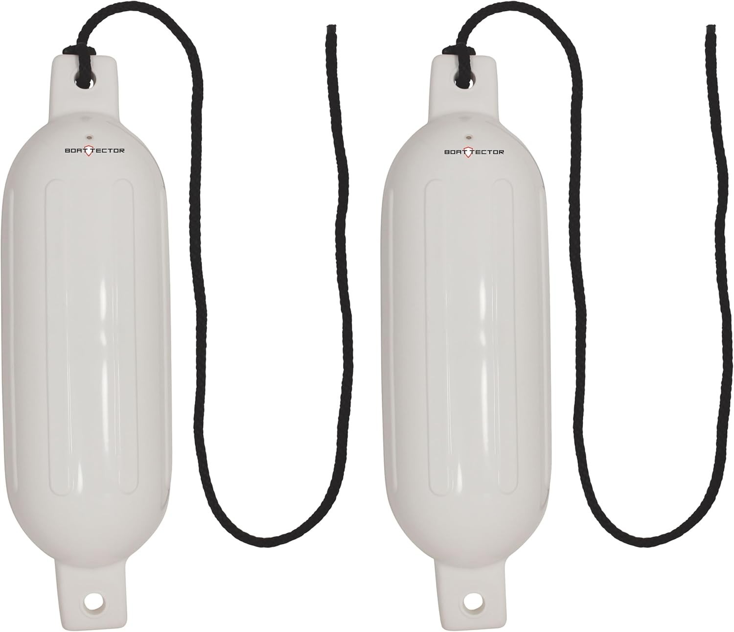 Durable White Inflatable Boat Fenders – 6.5″ x 22″ – Protect Your Investment